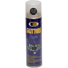 Лак Bosny GLITTERS SPRAY хрустальный (400), 300 мл