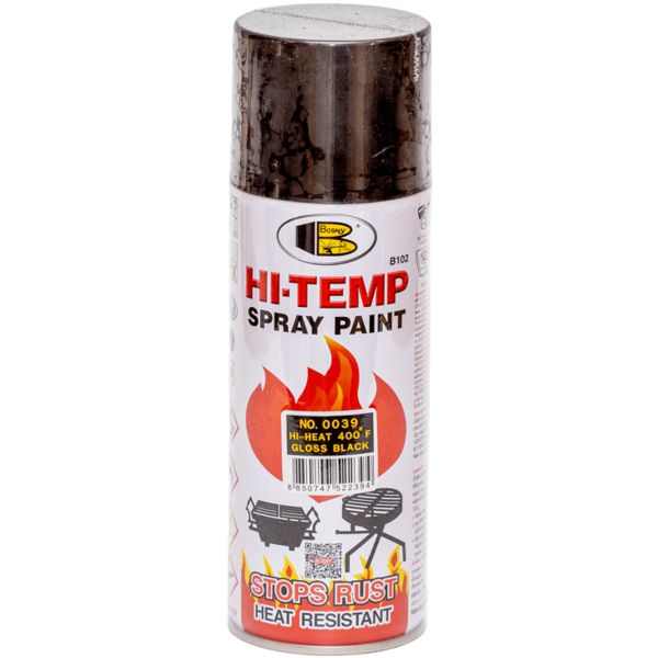 Фарба Bosny Hi-Temp чорна (0039)