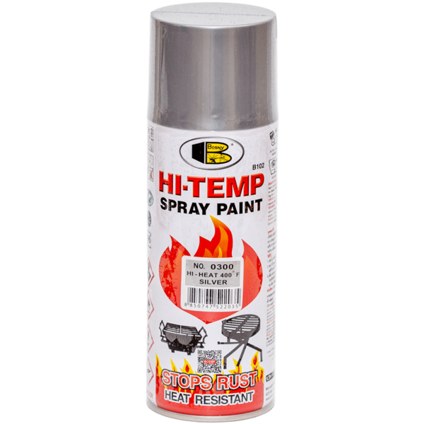 Фарба Bosny Hi-Temp срібляста (0300)