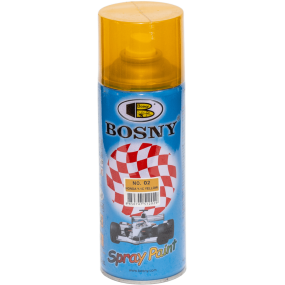 Лак тонировочный Bosny Spray Paint желтый (02)