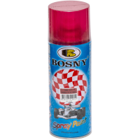 Лак тоніровочний Bosny Spray Paint червоний (01)