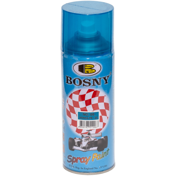 Лак тоніровочний Bosny Spray Paint блакитний (06)