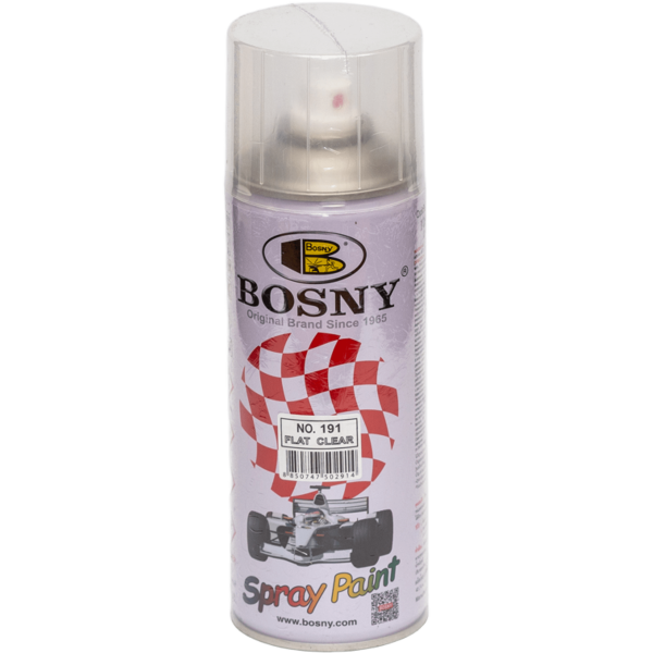 Лак Bosny прозрачный матовый (191)