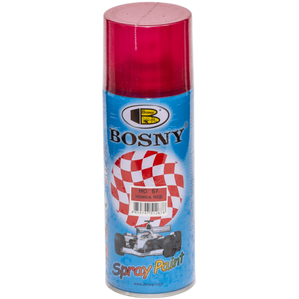 Лак тоніровочний Bosny Spray Paint червоний (67)