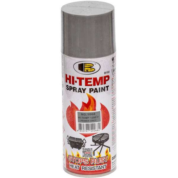 Грунт Bosny термостойкий серый матовый (1068)