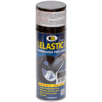 Краска с эффектом жидкая резина Bosny черная глянцевая (E39)