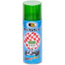Краска Bosny зеленый металлик (1381)