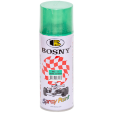 Краска Bosny зеленая голубизна металлик (3)