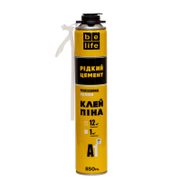 Профессиональная клей-пена BeLife Pro-FС950 (ЖИДКИЙ ЦЕМЕНТ), 850 мл (PGF-850)