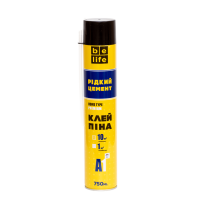 Клей-пена BeLife FС750 (жидкий цемент) Standart Premium (A1), 750 мл (GF-750)