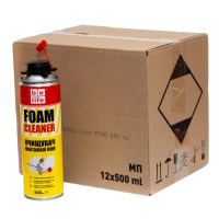 Ящик 12шт/500мл очищувача монтажної піни Belife FOAMCLEАNER