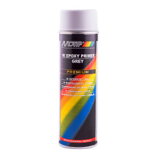 Грунт Motip 1K Epoxy Primer эпоксидный однокомпонентный серый матовый (04120), 500 мл