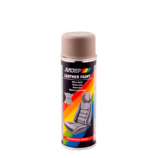 Краска Motip Leather Paint бежево-серая матовая (04231BS), 200 мл