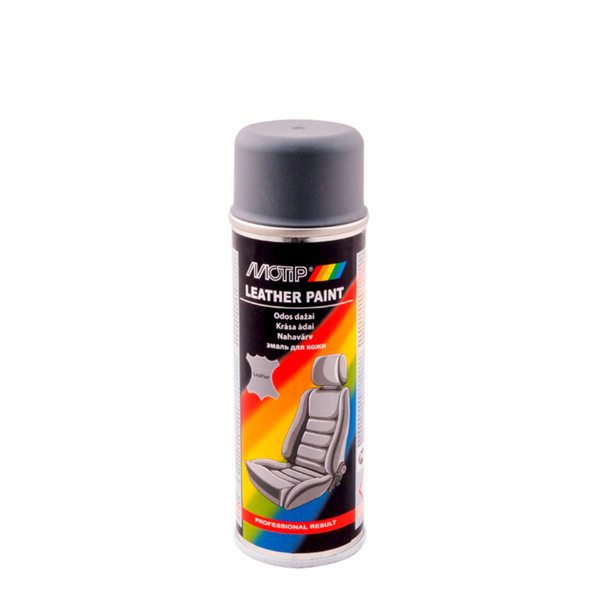 Фарба Motip Leather Paint сіра матова (04232BS), 200 мл