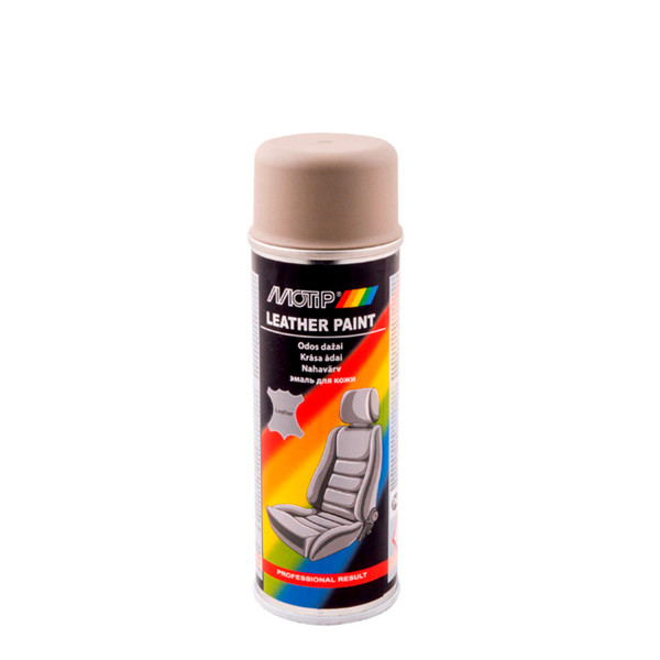 Фарба Motip Leather Paint бежево-коричнева матова (04233BS), 200 мл