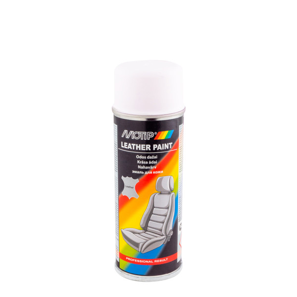 Фарба Motip Leather Paint біла матова RAL 9010 (04235BS), 200 мл