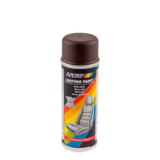 Краска Motip Leather Paint шоколадно-коричневая матовая RAL 8017 (04238BS), 200 мл