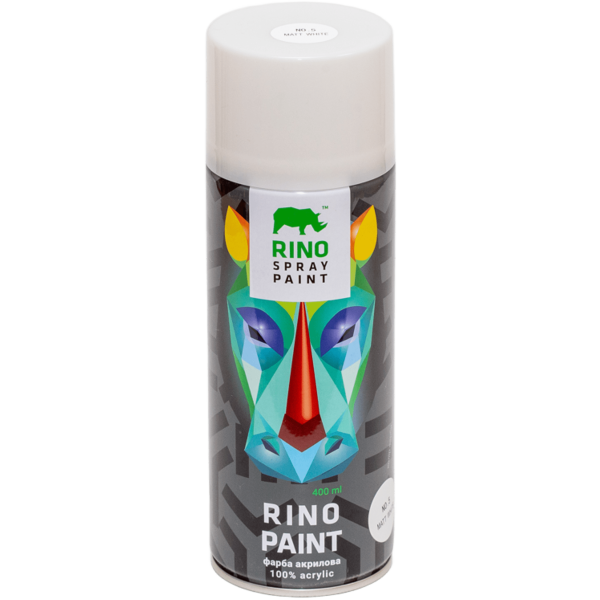 Фарба  Rino Paint Universal біла матова (RP-5)