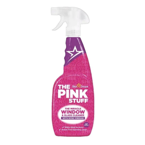 Средство для мытья окон с розовым уксусом Pink Stuff Rose Vinegar, 750 мл (01154)