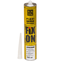 Морозостойкий монтажный клей Belife Fixon (Бронзовый GPU-304), 300 мл