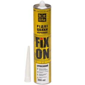 Морозостойкий монтажный клей Belife Fixon (Бронзовый GPU-304), 300 мл