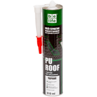 Клей-герметик полиуретановый для кровли и фасада "PU ROOF" Belife, 310 мл