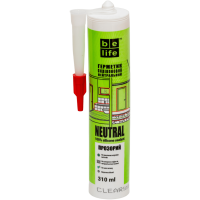 Нейтральный силиконовый герметик (Прозрачный SN-350), 310 мл