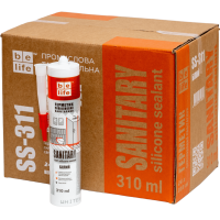 Ящик 24шт/310мл санитарного силиконового герметика (Белый SS-311)