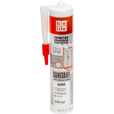 Санітарний силіконовий герметик (Білий SS-311), 310 мл