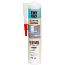 Універсальний силіконовий герметик RAL 1015 (Айворі SU-1015), 310 мл