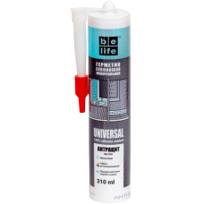 Універсальний силіконовий герметик RAL 7016 (Антрацит SU-7016), 310 мл