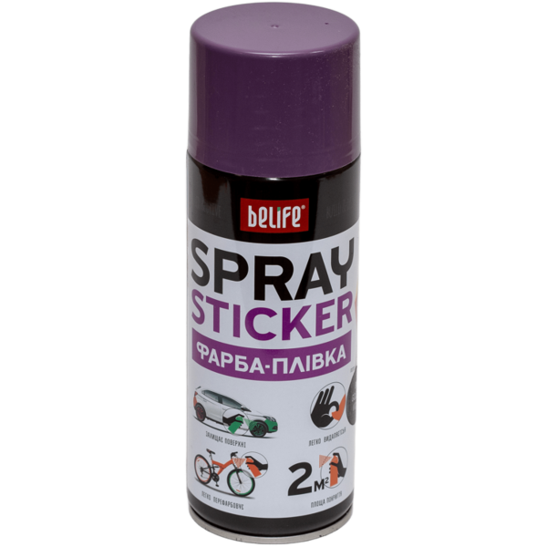Краска-пленка BeLife Spraysticker фиолетовое-золото хамелеон (BS02)