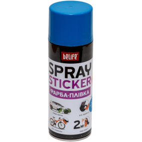 Краска-пленка BeLife Spraysticker голубая матовая (R1004)