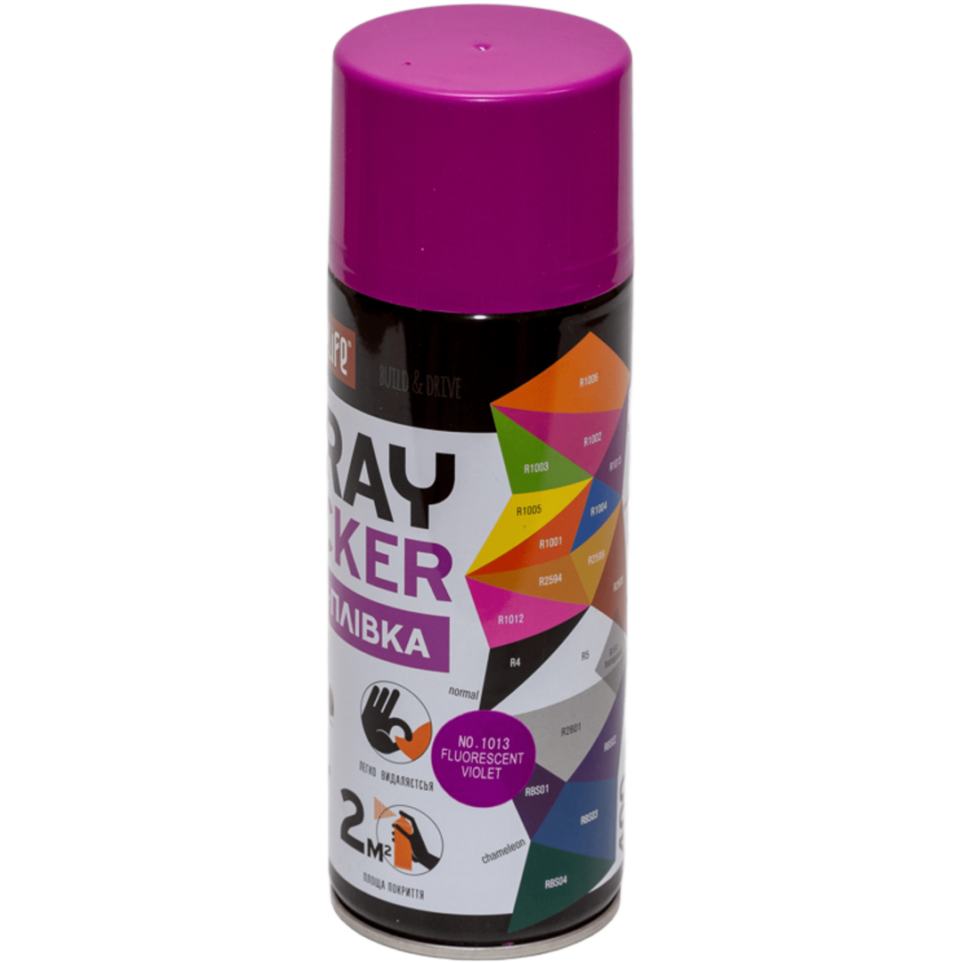 Краска-пленка BeLife Spraysticker фиолетовая матовая (R1013) Краска-пленка BeLife Spraysticker фиолетовая матовая (R1013)