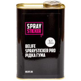Краска-пленка BeLife Spraysticker лак матовый, 1 л (PR191)