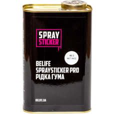 Краска-пленка BeLife Spraysticker белая матовая, 1 л (PR5)