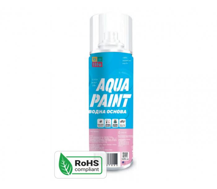 Фарба Belife Aqua Paint біла матова (A5)