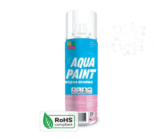 Фарба Belife Aqua Paint брудно біла шовковисто матова (A108)