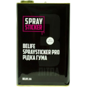 Фарба-плівка BeLife Spraysticker чорна матова  (PR4)