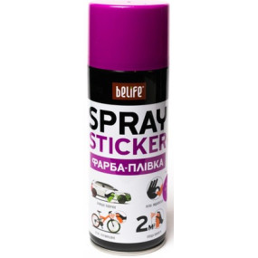 Фарба-плівка BeLife Spraysticker фіолетова матова (R1013)