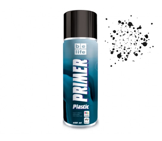 Грунт Belife Primer Plastic чорний (RAL 9005M)