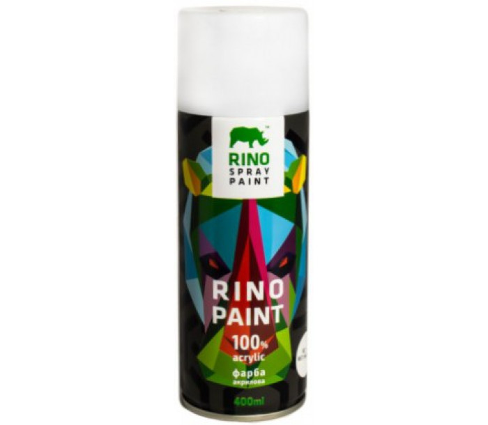 Краска Rino Paint Universal белая матовая (RP-5)